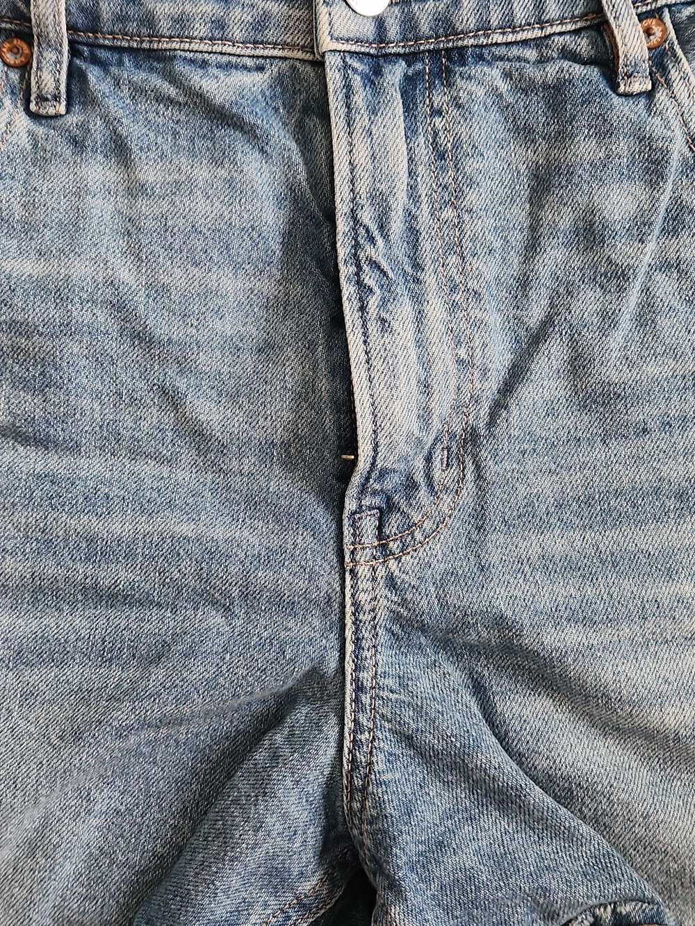Womens American Eagle Jean Shorts Size 12 - Picture 2 of 10